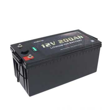 Polinovel 12V 200AH USB Batterías recargables Batería de iones de litio para RV Boat Almacenamiento de energía solar